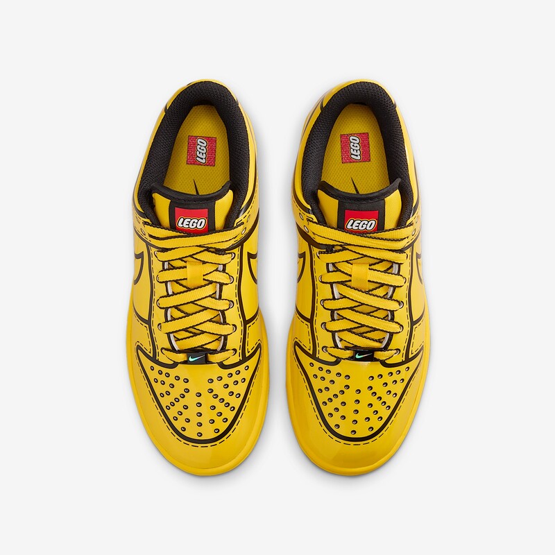 LEGO x Nike Dunk Low GS "Tour Yellow" | IF2117-700