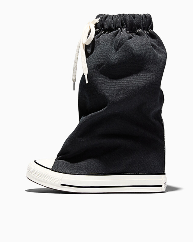 Vaquera x Converse Chuck Taylor All Star XHi Slouch Wedge "Black" | A17687C Vaquera x Converse Chuck Taylor All Star XHi Slouch Wedge "Black" | A17687C