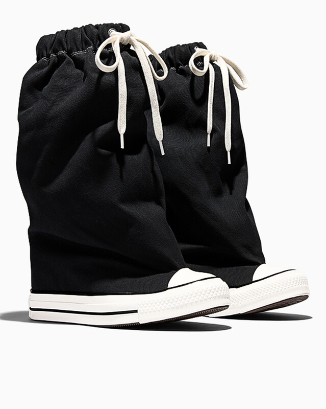 Vaquera x Converse Chuck Taylor All Star XHi Slouch Wedge "Black" | A17687C Vaquera x Converse Chuck Taylor All Star XHi Slouch Wedge "Black" | A17687C