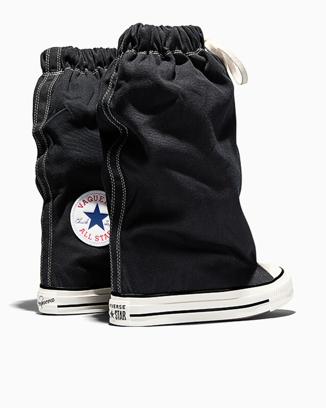 Vaquera x Converse Chuck Taylor All Star XHi Slouch Wedge "Black" | A17687C Vaquera x Converse Chuck Taylor All Star XHi Slouch Wedge "Black" | A17687C