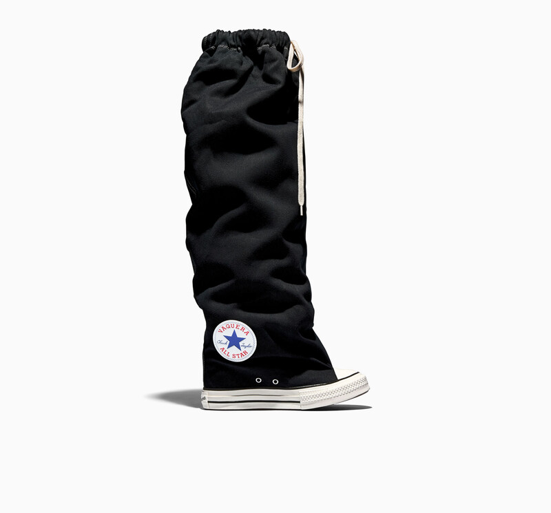 Vaquera x Converse Chuck Taylor All Star XXXHi Slouch Wedge "Black" | A17691C Vaquera x Converse Chuck Taylor All Star XXXHi Slouch Wedge "Black" | A17691C