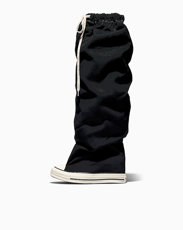 Vaquera x Converse Chuck Taylor All Star XXXHi Slouch Wedge "Black" | A17691C Vaquera x Converse Chuck Taylor All Star XXXHi Slouch Wedge "Black" | A17691C