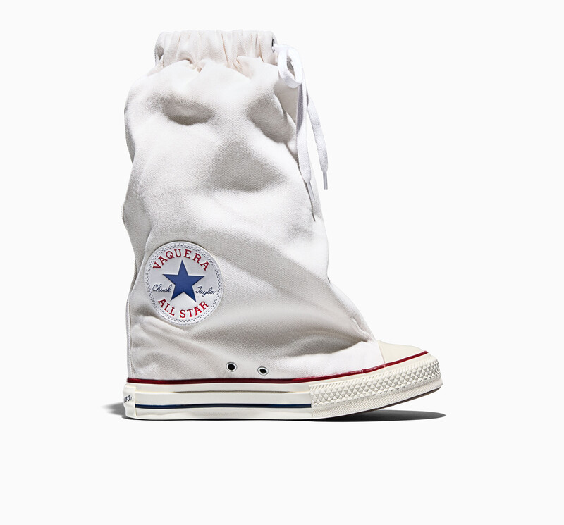 Vaquera x Converse Chuck Taylor All Star XHi Slouch Wedge "White" | A17686C Vaquera x Converse Chuck Taylor All Star XHi Slouch Wedge "White" | A17686C