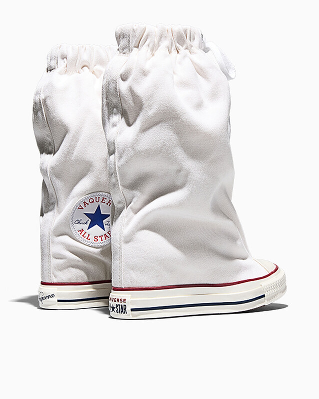 Vaquera x Converse Chuck Taylor All Star XHi Slouch Wedge "White" | A17686C Vaquera x Converse Chuck Taylor All Star XHi Slouch Wedge "White" | A17686C
