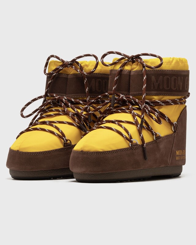 Guest In Residence x Moon Boot Icon Low Nylon "Sunflower" | 80D1409740-BM04 Guest In Residence x Moon Boot Icon Low Nylon "Sunflower" | 80D1409740-BM04