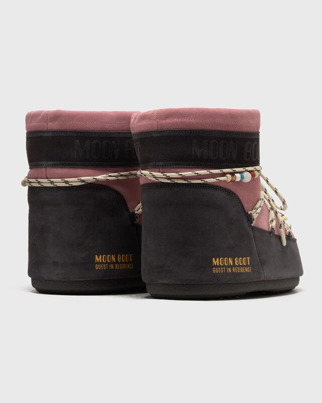 Guest In Residence x Moon Boot Icon Low Suede "Rose" | 80D1409730-HJ05