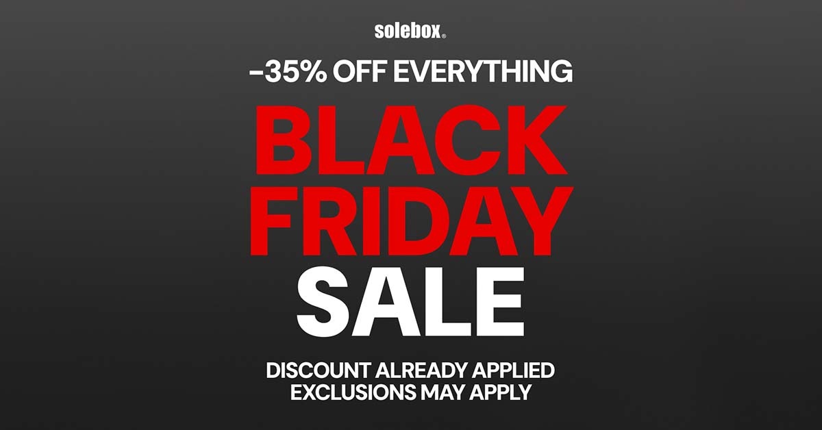 Solebox Sale: 35% auf Alles!