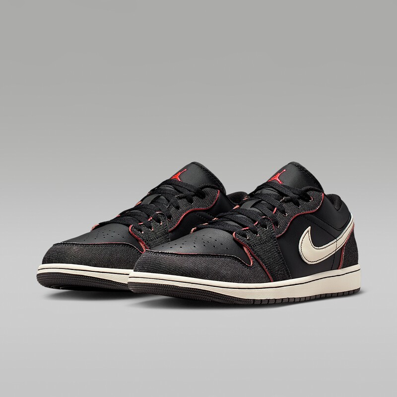 Air Jordan 1 Low "Black Denim" | IR0842-010