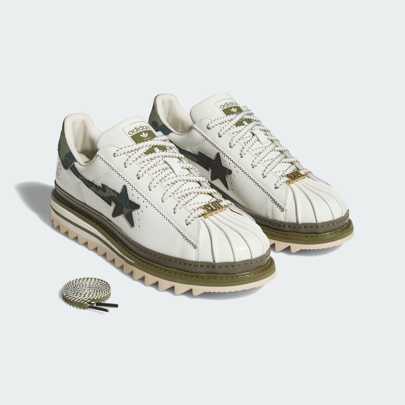 EDC X BAPE x adidas Superstar "Off-White" | KJ1473 EDC X BAPE x adidas Superstar "Off-White" | KJ1473