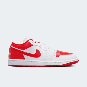Air Jordan 1 Low "White/Chile Red" | DC0774-110