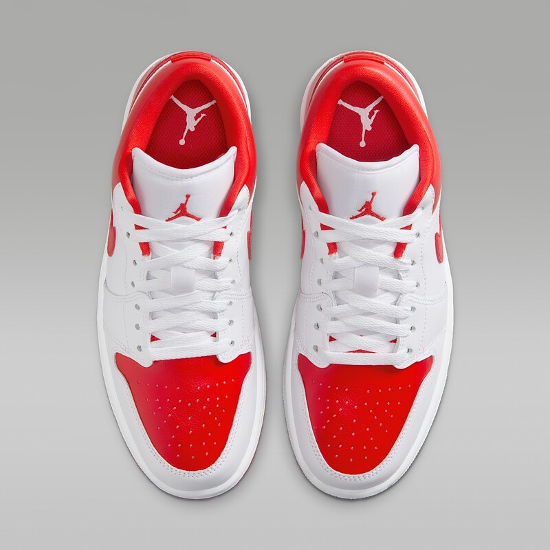 Air Jordan 1 Low "White/Chile Red" | DC0774-110
