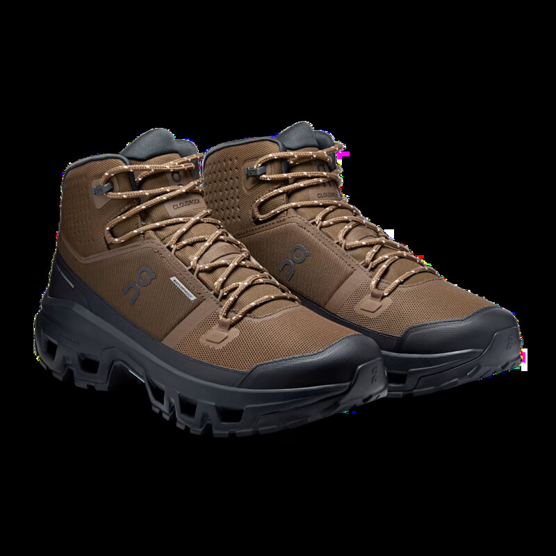 On Cloudrock Mid Waterproof "Earth/Black" | 3MF10164228
