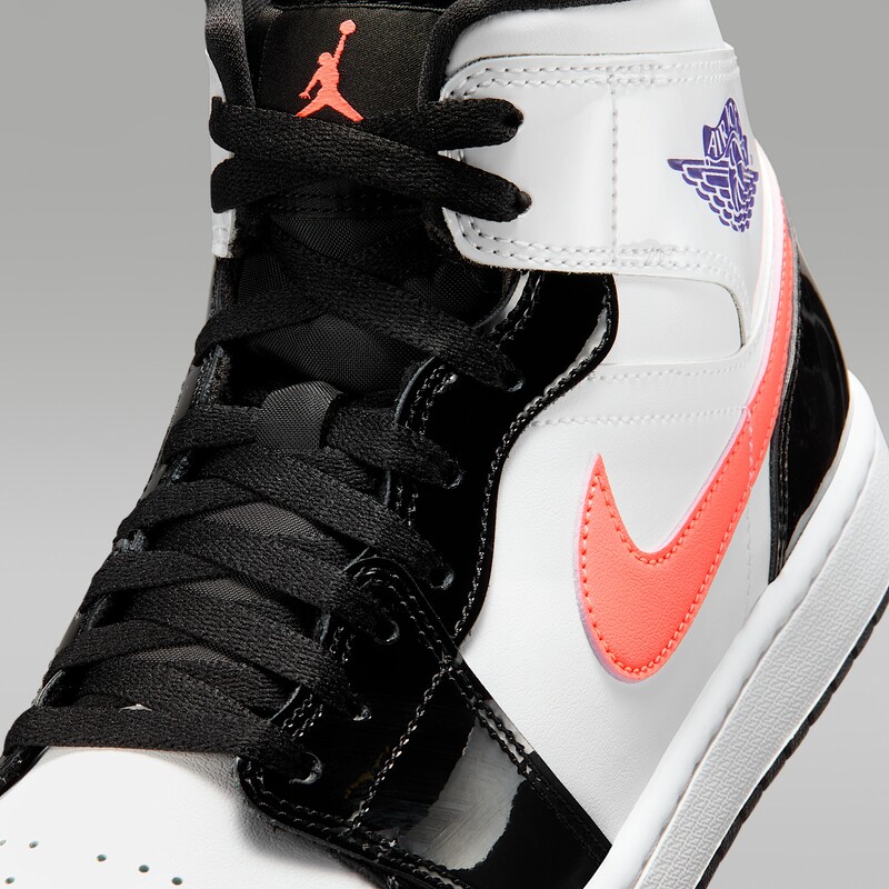 Air Jordan 1 Mid "Court Purple/Bright Mango" | IQ9387-010 Air Jordan 1 Mid "Court Purple/Bright Mango" | IQ9387-010