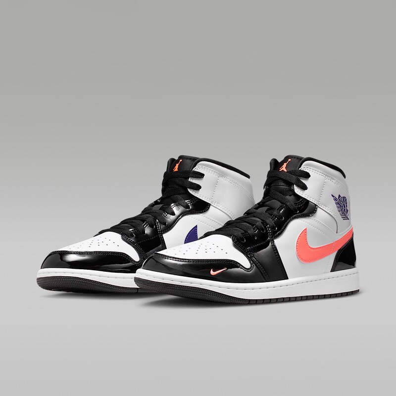 Air Jordan 1 Mid "Court Purple/Bright Mango" | IQ9387-010 Air Jordan 1 Mid "Court Purple/Bright Mango" | IQ9387-010
