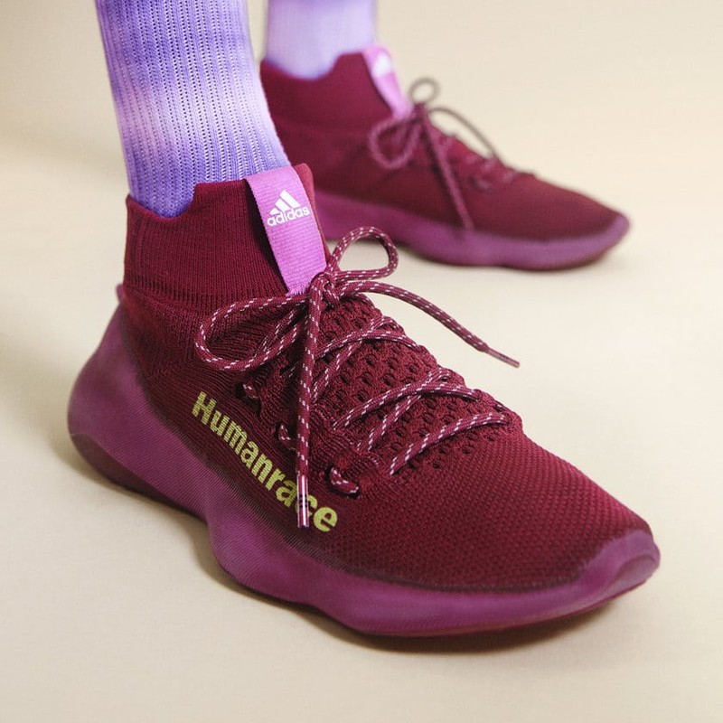 Pharrell Williams x adidas Humanrace Sichona Burgundy | GW4879