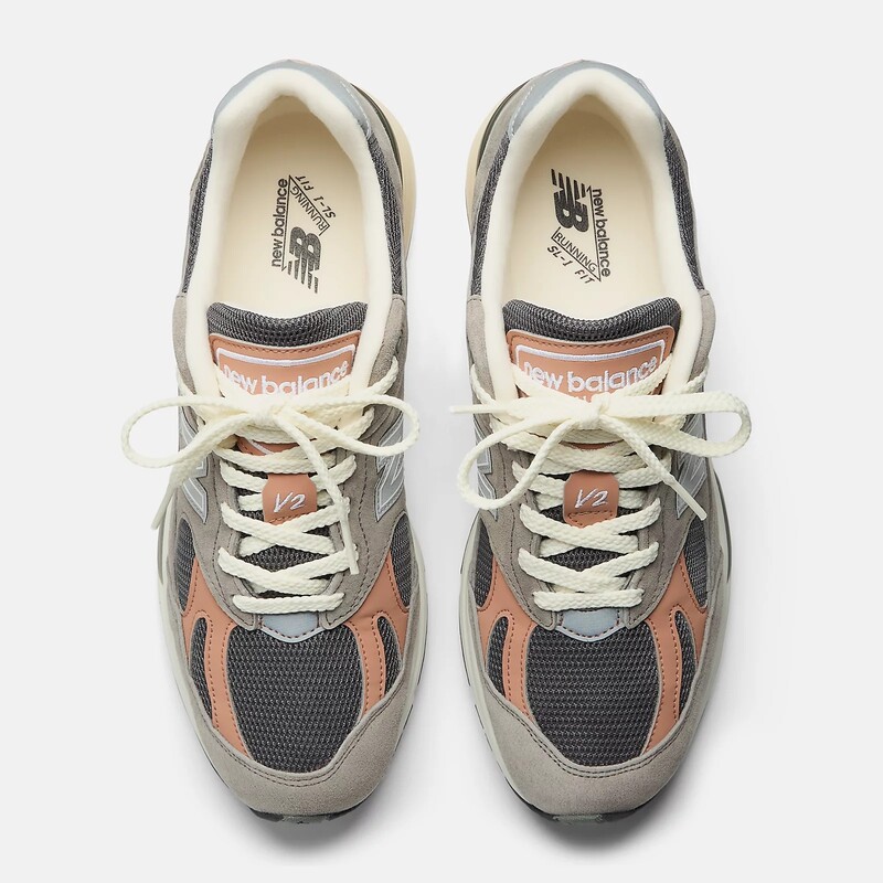 New Balance 991 V2 Made in UK "Grey Salmon" | U991GC2
