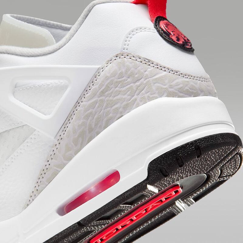 Jordan Spizike Low "White/Bright Crimson" | IQ0305-100