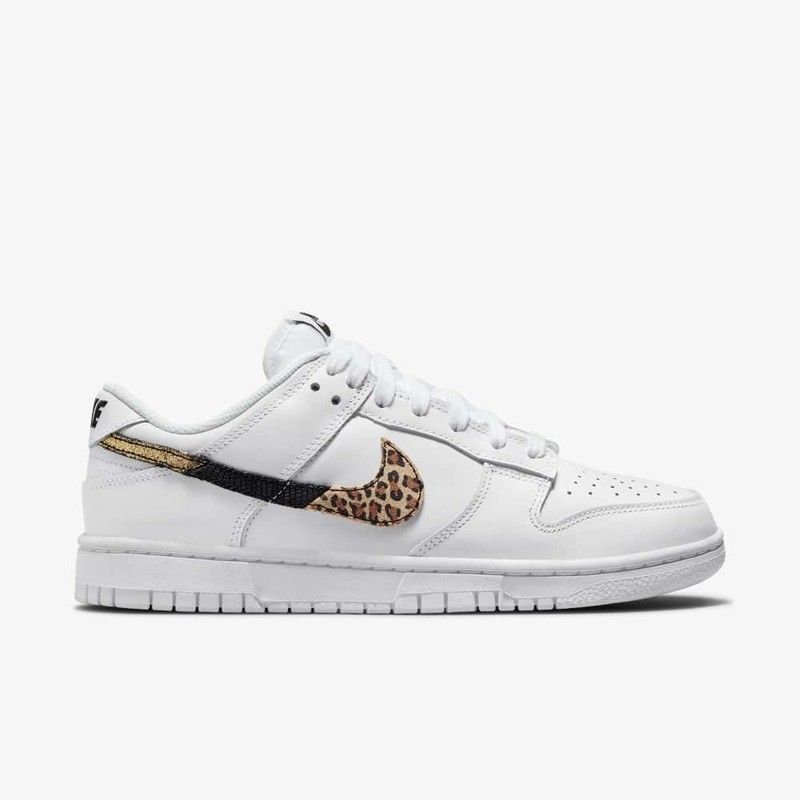 Nike Dunk Low Animal Swoosh White | DD7099-100