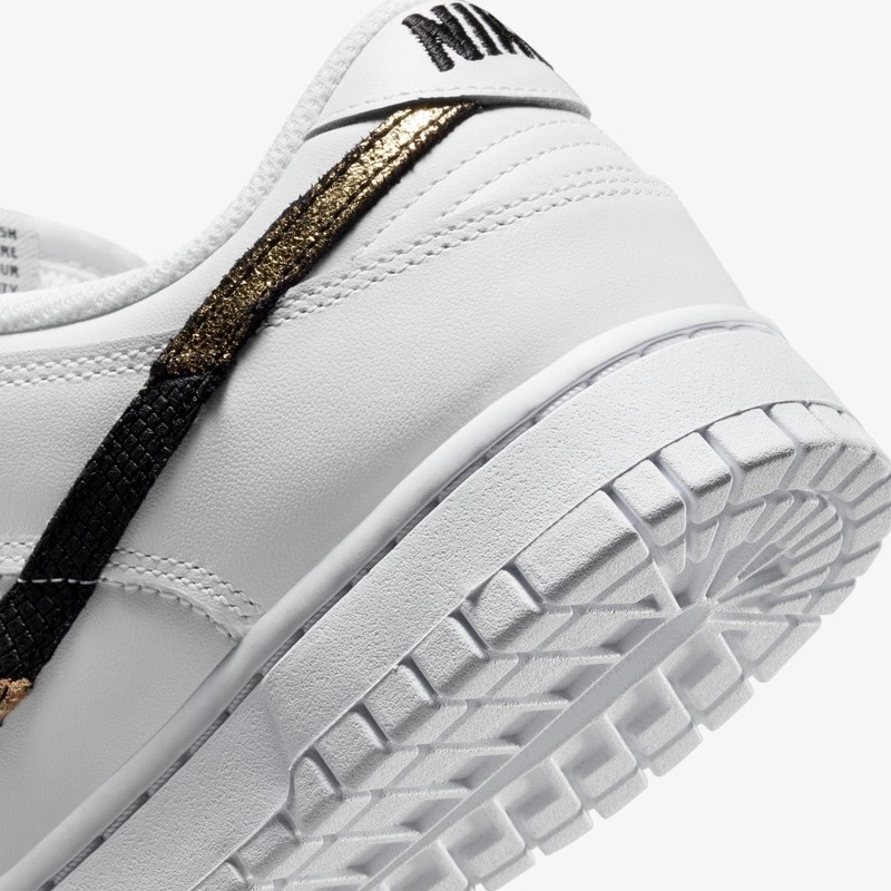Nike Dunk Low Animal Swoosh White | DD7099-100
