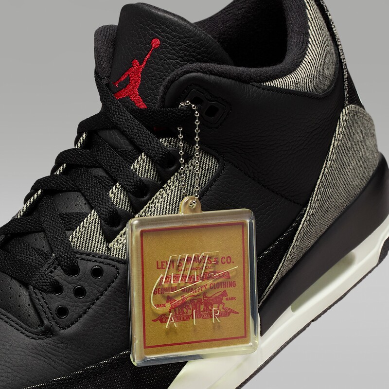 Levi’s x Air Jordan 3 SP "Black Denim" | IR0914-400