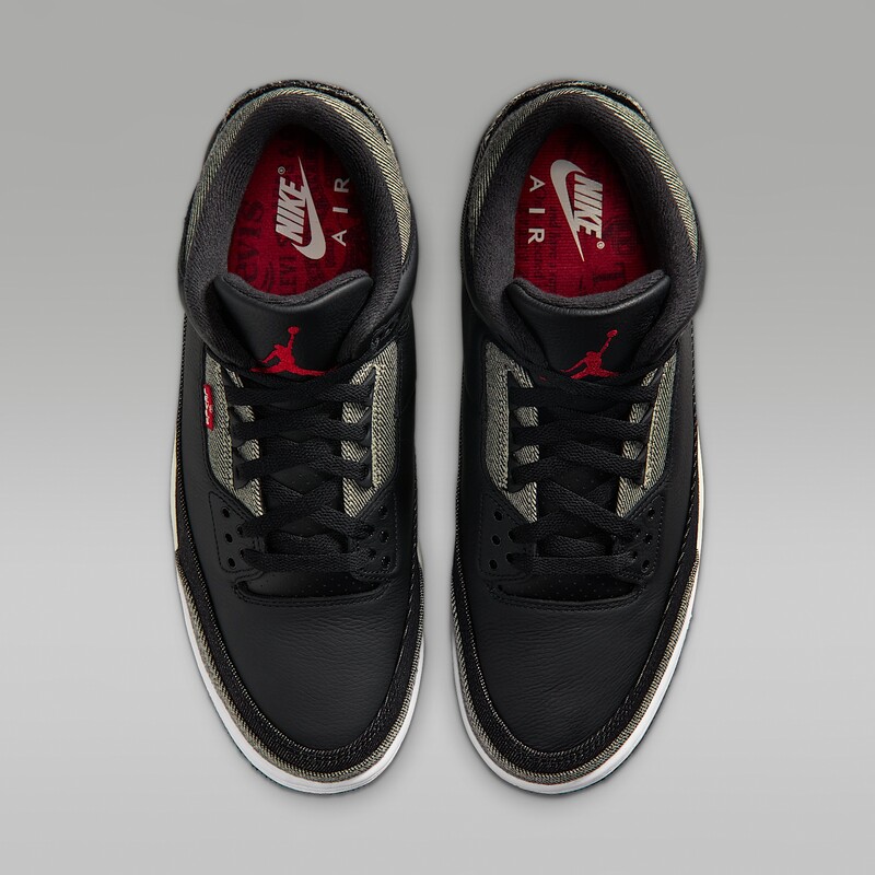 Levi’s x Air Jordan 3 SP "Black Denim" | IR0914-400
