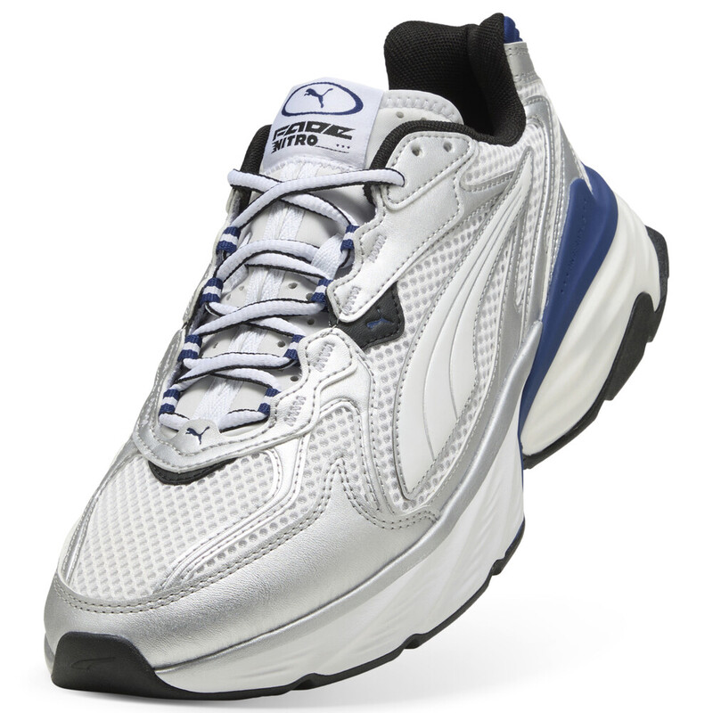 Puma Fade Nitro LS "White/Blue" | 406203-08