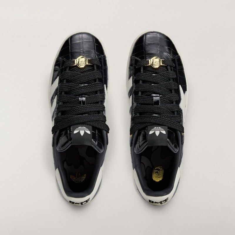BAPE x adidas Campus 00s "Black Croc" - World Cup Pack | KJ8851