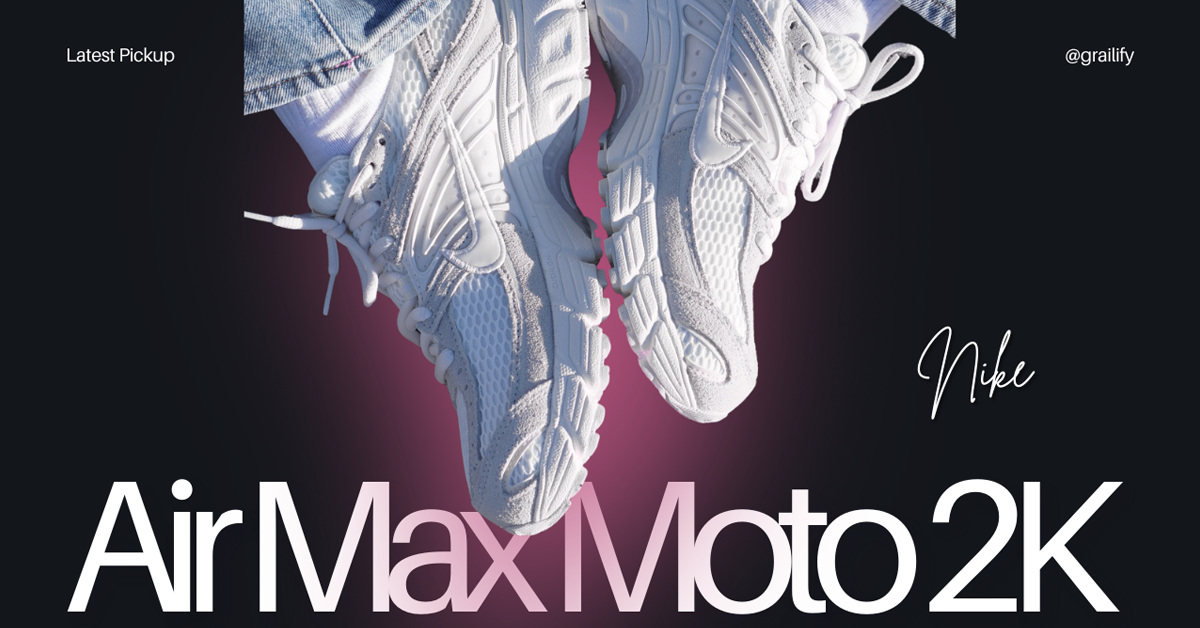 Latest Pickup: Nike Air Max Moto 2K SE "Sail"