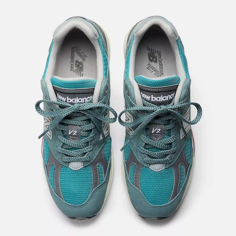 New Balance 991 Made in UK "Cyan" | U991TT2
