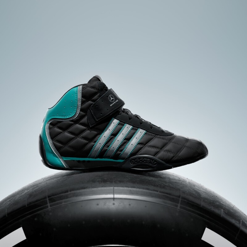 Mercedes AMG x adidas Adiracer Hi "Petronas F1 Team Black" | KJ1190 Mercedes AMG x adidas Adiracer Hi "Petronas F1 Team Black" | KJ1190