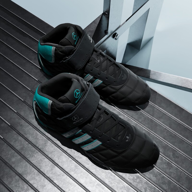 Mercedes AMG x adidas Adiracer Hi "Petronas F1 Team Black" | KJ1190 Mercedes AMG x adidas Adiracer Hi "Petronas F1 Team Black" | KJ1190