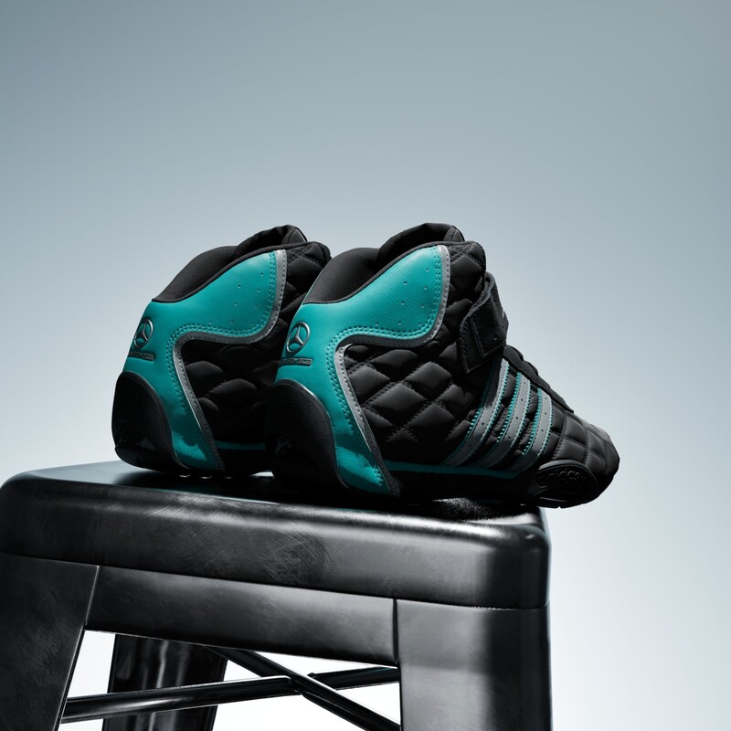 Mercedes AMG x adidas Adiracer Hi "Petronas F1 Team Black" | KJ1190