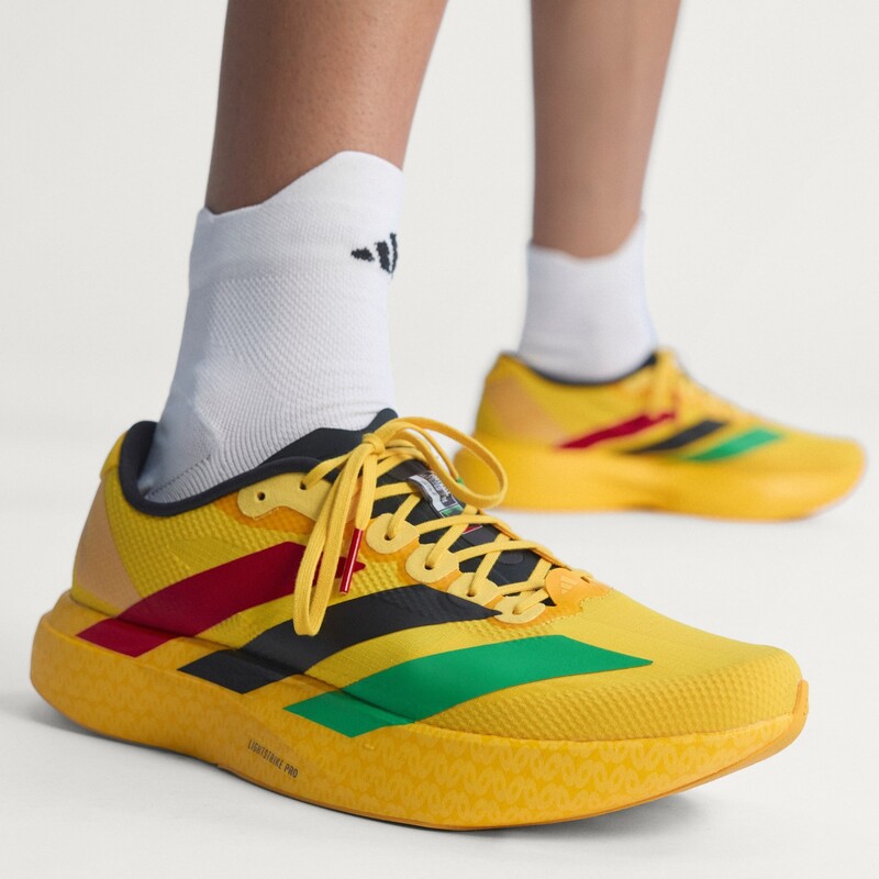 Bob Marley x adidas AdiZero EVO SL "Yellow Jamaika" | KJ3625