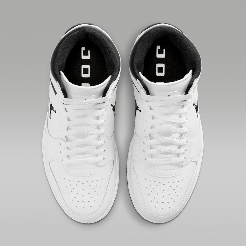 Jordan Court Connect Mid "White/Black" | IQ5685-100