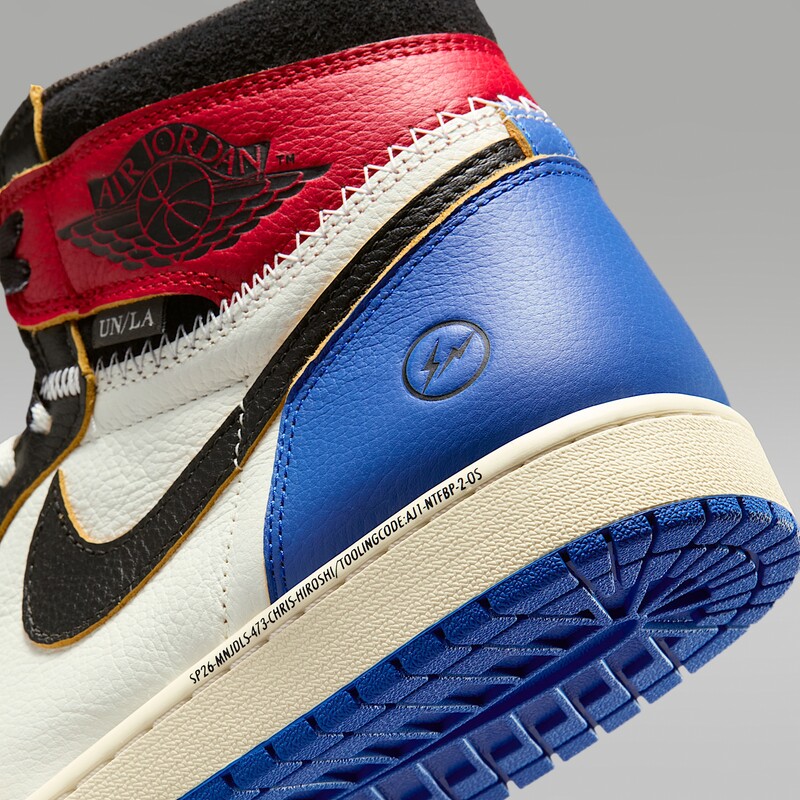 Union LA x Fragment Design x Air Jordan 1 High OG "Varsity Red/Sport Royal" | IO7847-002