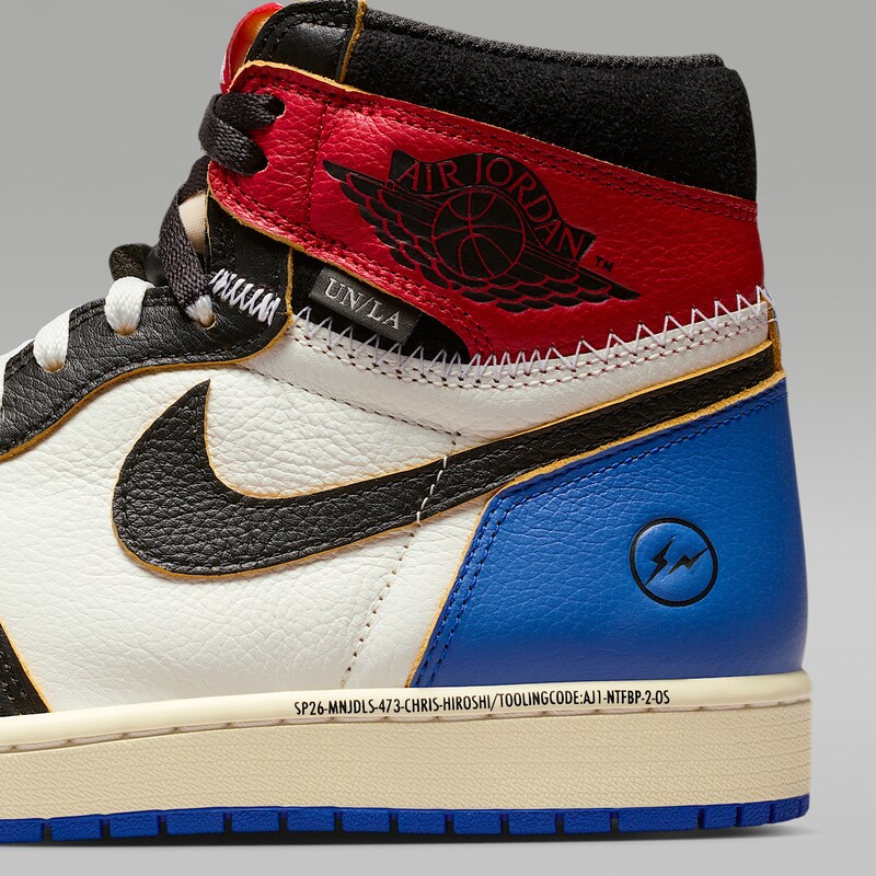 Union LA x Fragment Design x Air Jordan 1 High OG "Varsity Red/Sport Royal" | IO7847-002