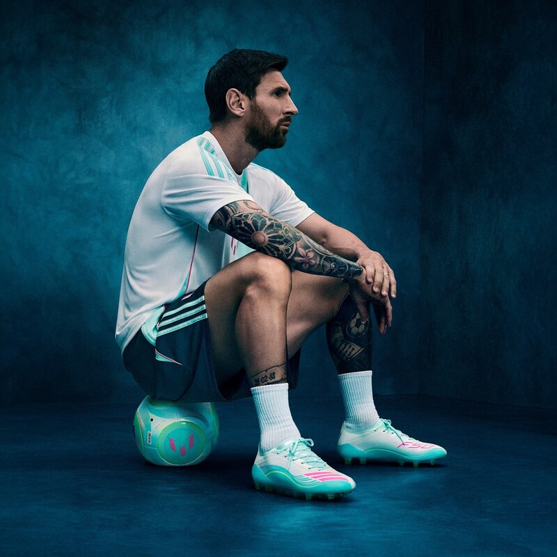 Lionel Messi x adidas F50 Elite FG "Flash Aqua" | JQ0927 Lionel Messi x adidas F50 Elite FG "Flash Aqua" | JQ0927