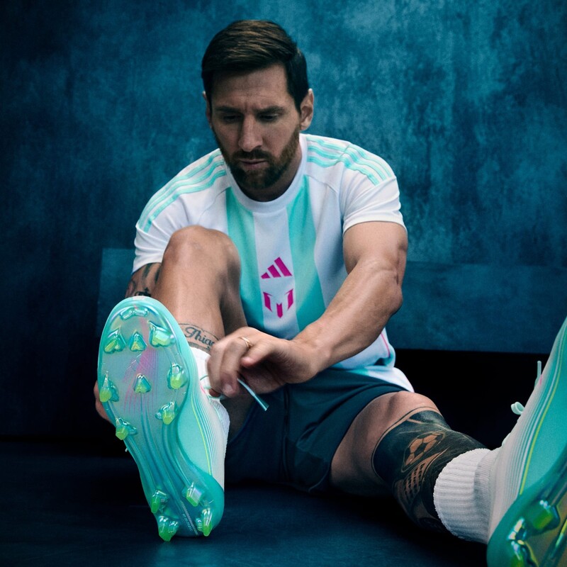 Lionel Messi x adidas F50 Elite FG "Flash Aqua" | JQ0927