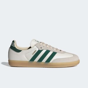 adidas Samba OG "Cloud White/Green" | IH6844