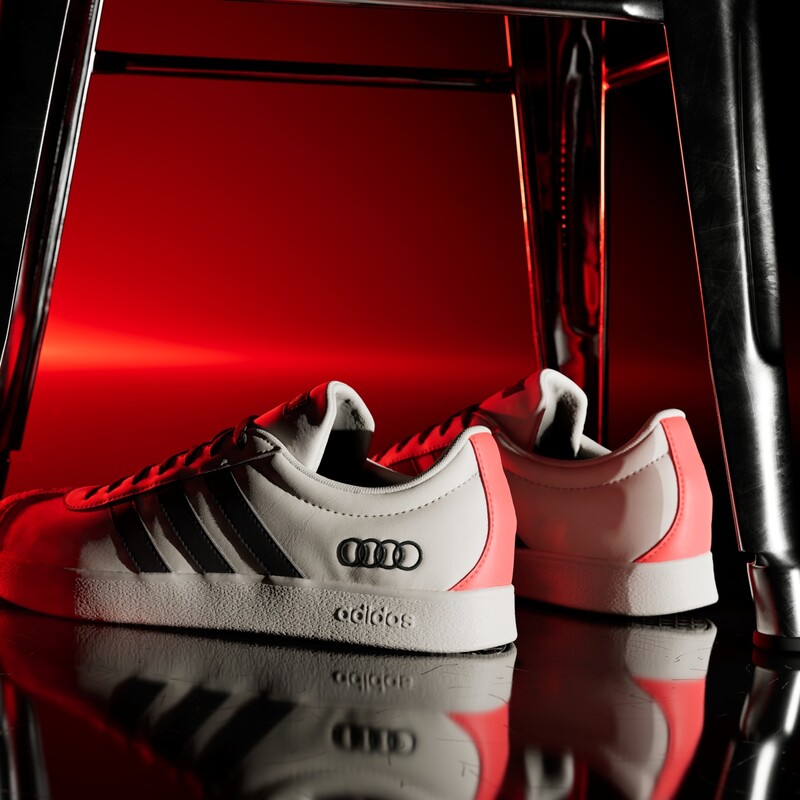 Audi Revolut F1 Team x adidas VL Court "Chalk Pearl" | KI6081 Audi Revolut F1 Team x adidas VL Court "Chalk Pearl" | KI6081