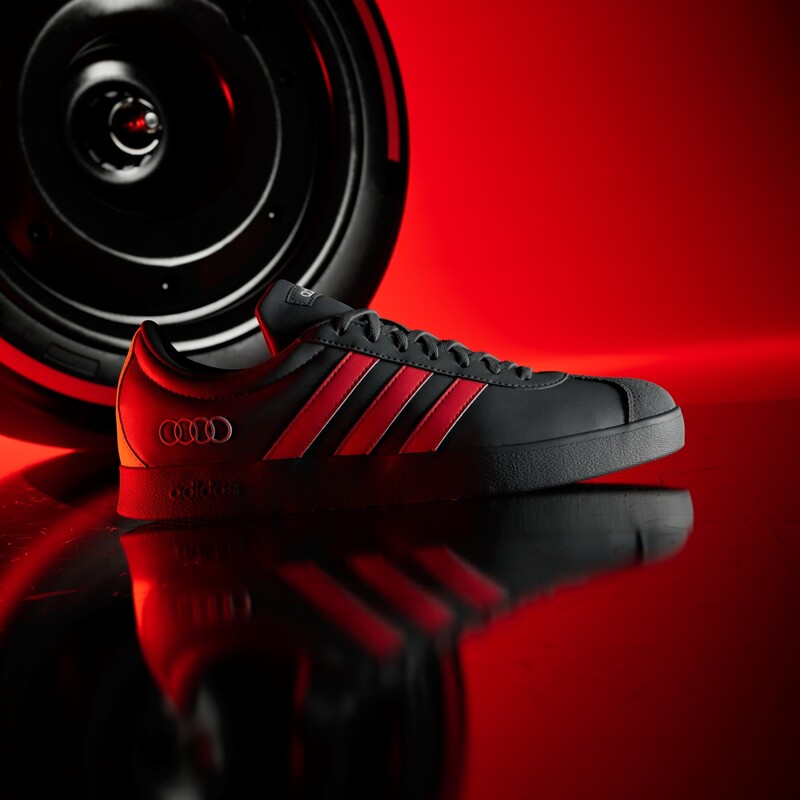 Audi Revolut F1 Team x adidas VL Court "Black" | KI6080