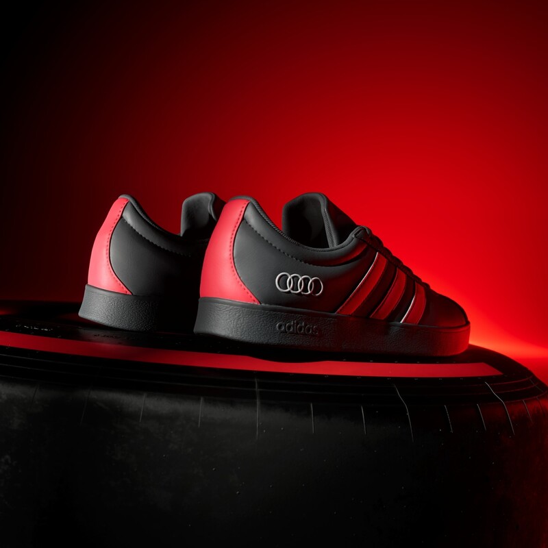 Audi Revolut F1 Team x adidas VL Court "Black" | KI6080