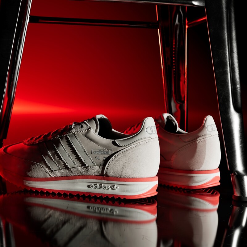 Audi Revolut F1 Team x adidas SL 72 RS "Chalk Pearl" | KJ1204