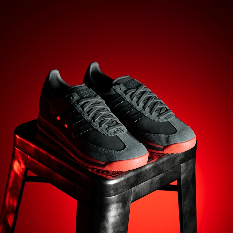 Audi Revolut F1 Team x adidas SL 72 RS "Black" | KJ1203