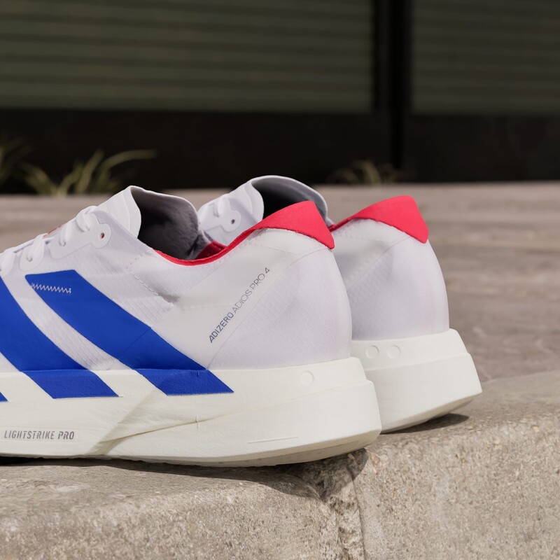 adidas Adizero Adios Pro 4 "White/Blue" | JP6624