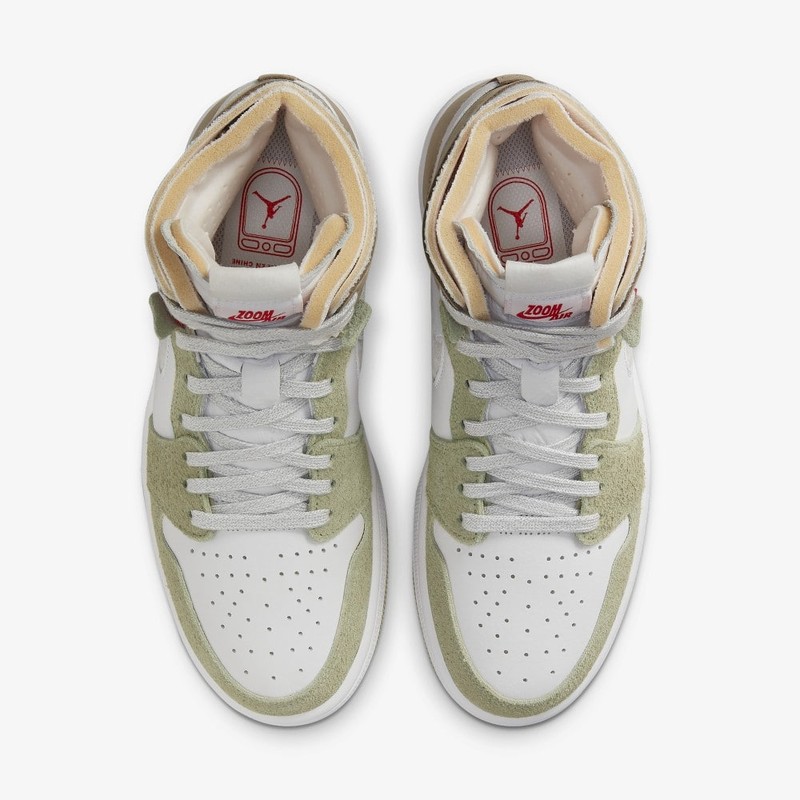 Air Jordan 1 Zoom CMFT Olive Aura | CT0979-102