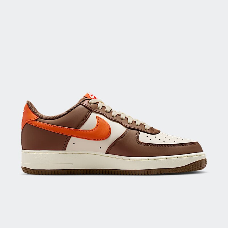 Nike Air Force 1 Low "Mosswood Brown/Campfire Orange" | IO7545-221