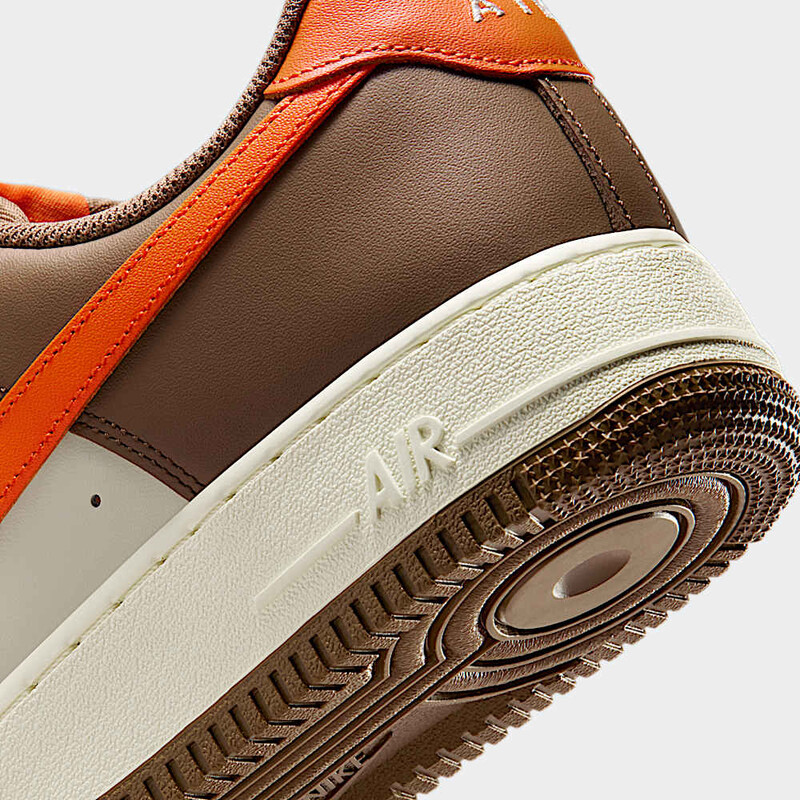 Nike Air Force 1 Low "Mosswood Brown/Campfire Orange" | IO7545-221