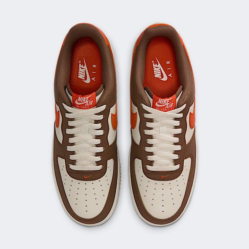 Nike Air Force 1 Low "Mosswood Brown/Campfire Orange" | IO7545-221