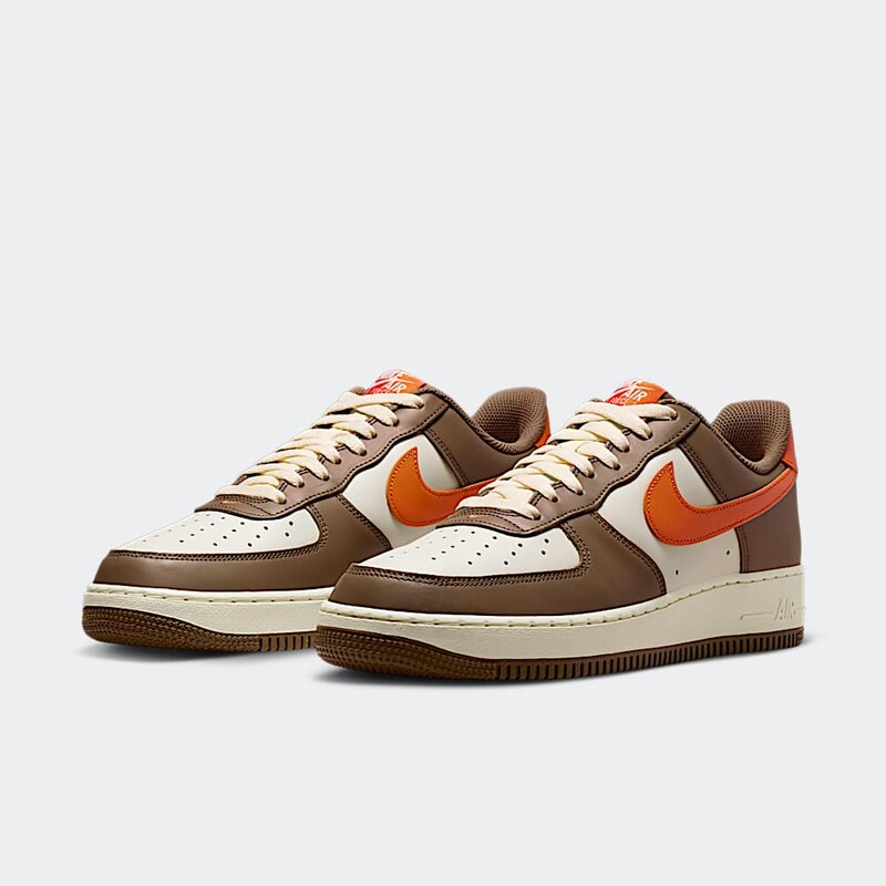 Nike Air Force 1 Low "Mosswood Brown/Campfire Orange" | IO7545-221